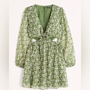 Abercrombie Long/Sleeve Cutout Mini Dress